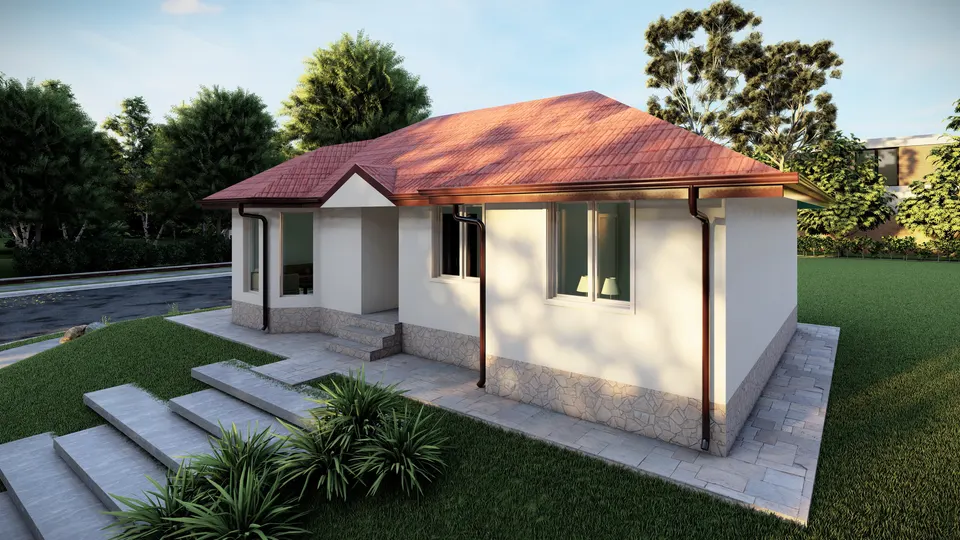 Montažna kuća K-MS-90, 103 m², Kaja MS