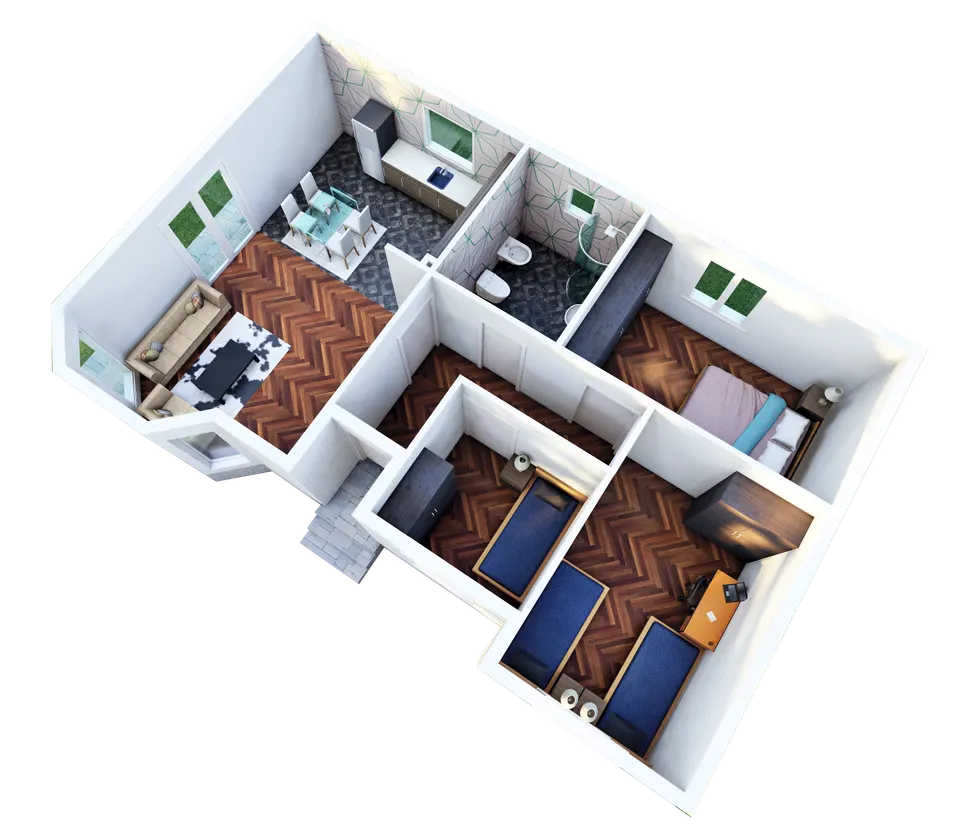 Montažna kuća K-MS-90, 103 m², Kaja MS