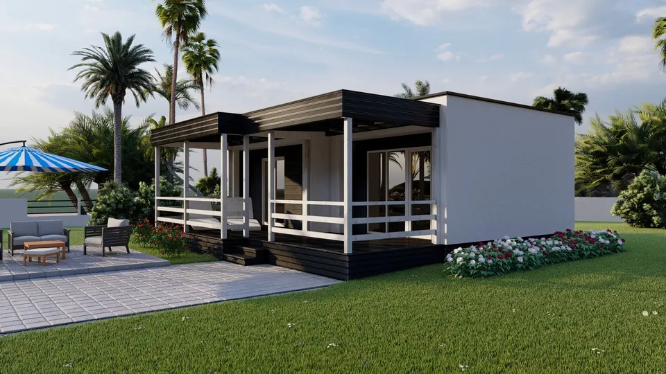 Montažna kuća Duo Lux Standard, 80 m², Kampa & Casa