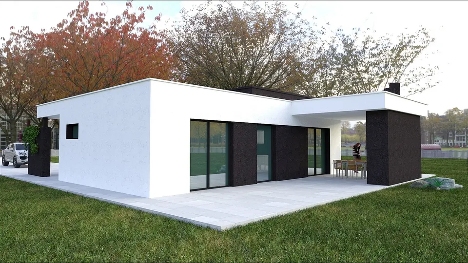 Montažna kuća K 70, 70 m², Kampa & Casa