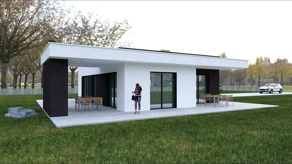 Montažna kuća K 70, 70 m², Kampa & Casa