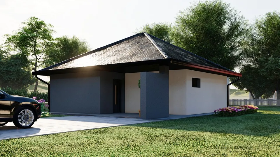 Montažna kuća K 70 Classic, 70 m², Kampa & Casa