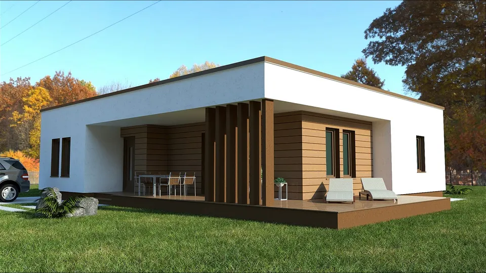 Montažna kuća KC 120, 120 m², Kampa & Casa