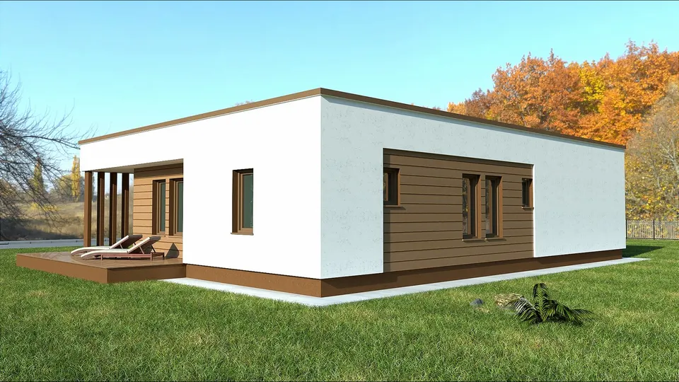 Montažna kuća KC 120, 120 m², Kampa & Casa