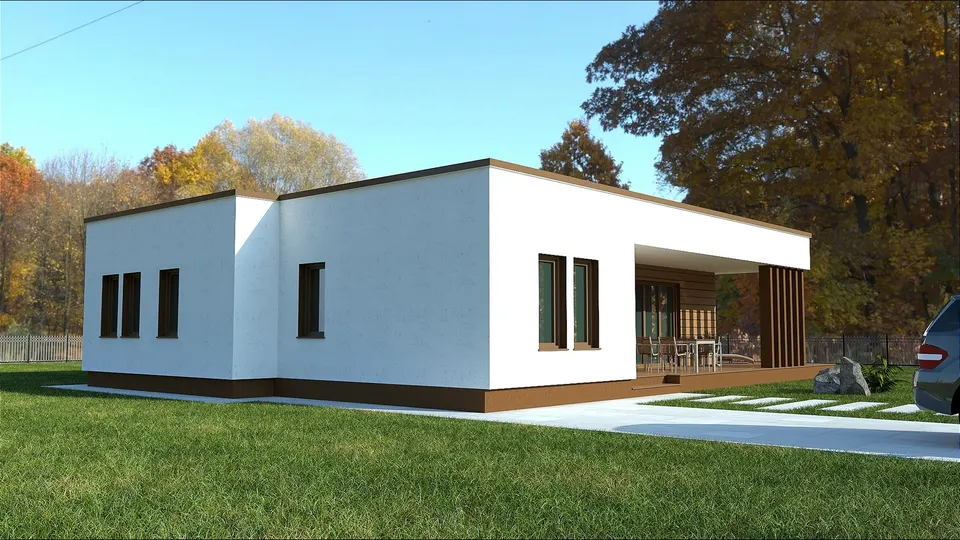 Montažna kuća KC 120, 120 m², Kampa & Casa