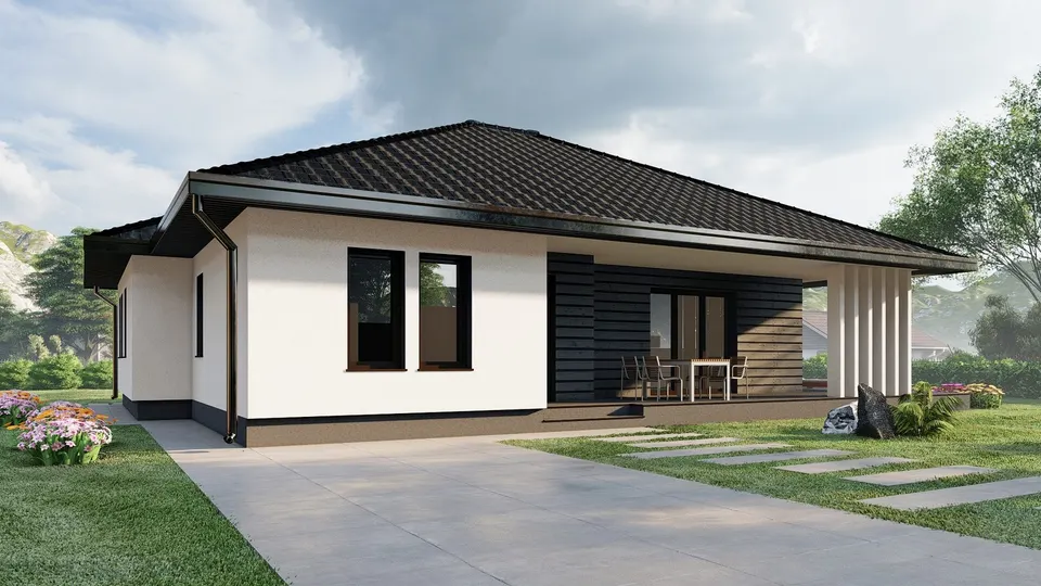 Montažna kuća KC 120 Klasik, 120 m², Kampa & Casa