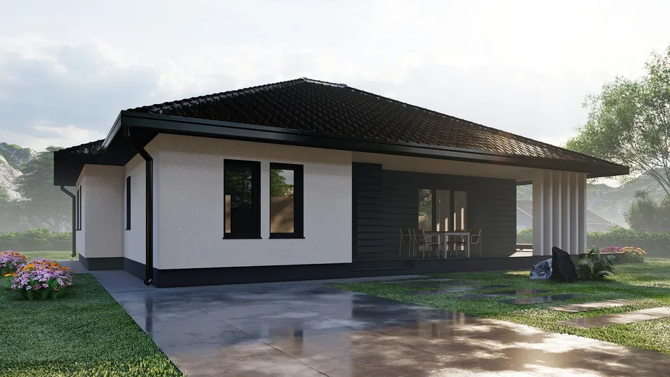 Montažna kuća KC 120 Klasik, 120 m², Kampa & Casa