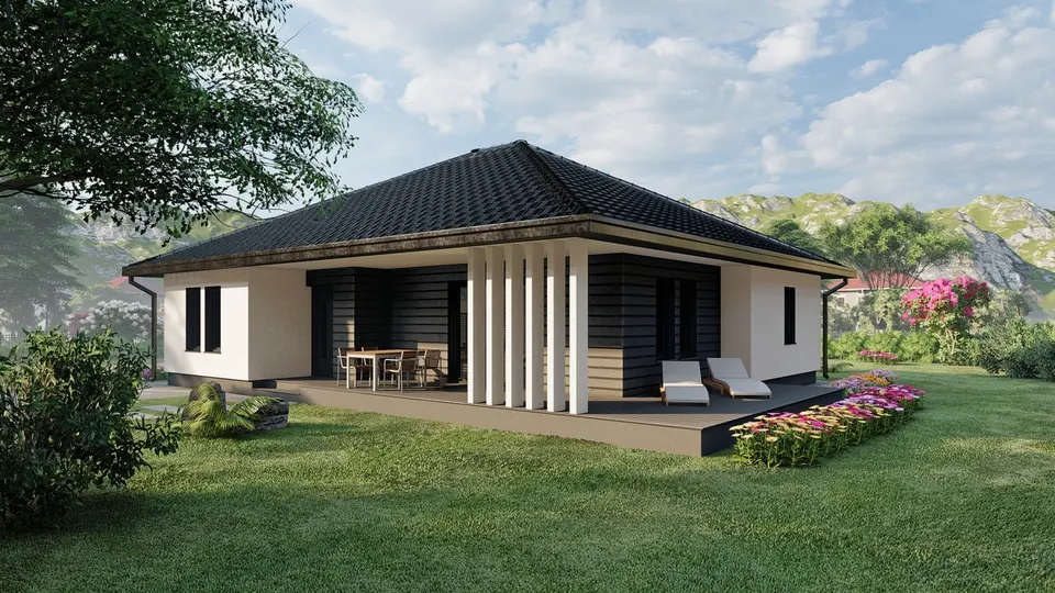 Montažna kuća KC 120 Klasik, 120 m², Kampa & Casa