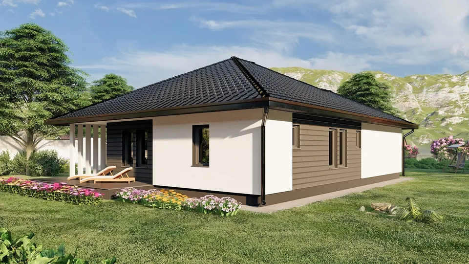 Montažna kuća KC 120 Klasik, 120 m², Kampa & Casa