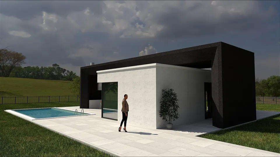 Montažna kuća KC 80, 80 m², Kampa & Casa