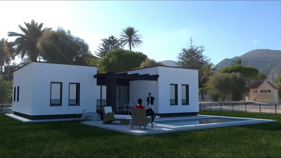 Montažna kuća KC 90, 90 m², Kampa & Casa