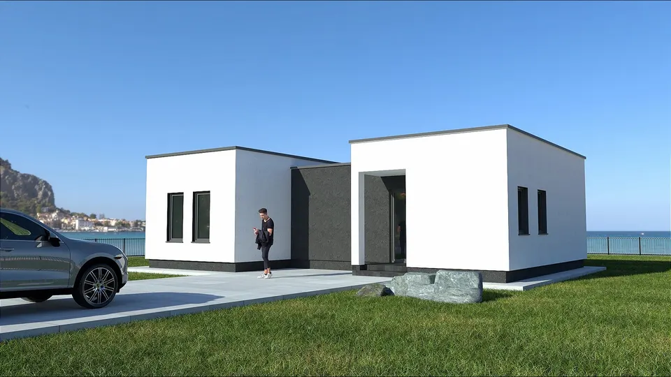 Montažna kuća KC 90, 90 m², Kampa & Casa