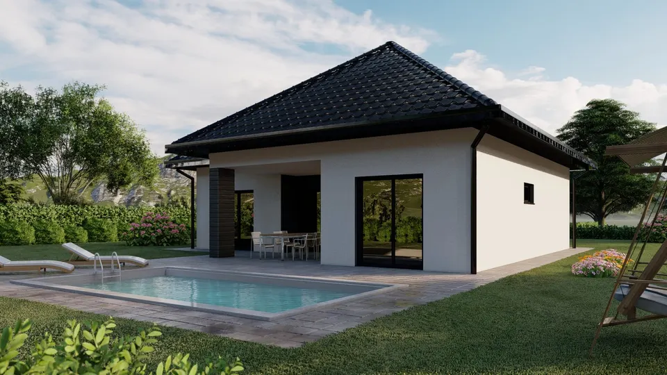 Montažna kuća KC 90 Classic, 90 m², Kampa & Casa