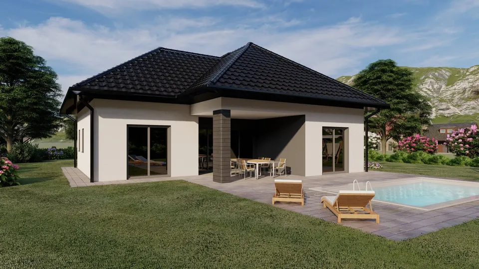 Montažna kuća KC 90 Classic, 90 m², Kampa & Casa