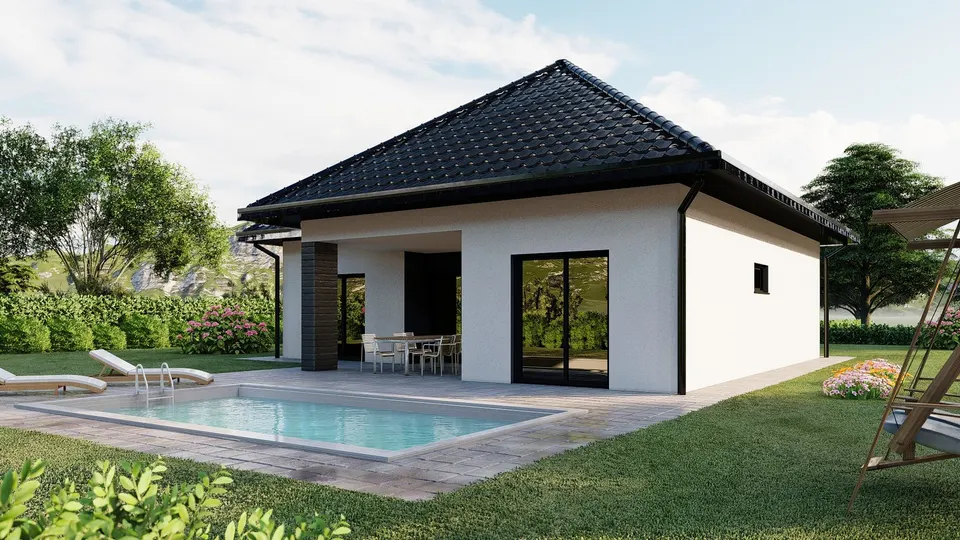 Montažna kuća KC 90 Classic, 90 m², Kampa & Casa