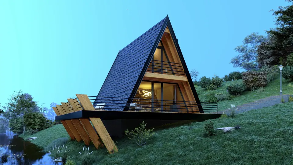 Montažna kuća TIP KC 48, 48 m², Kampa & Casa
