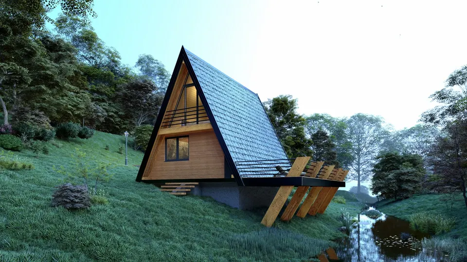 Montažna kuća TIP KC 75, 75 m², Kampa & Casa
