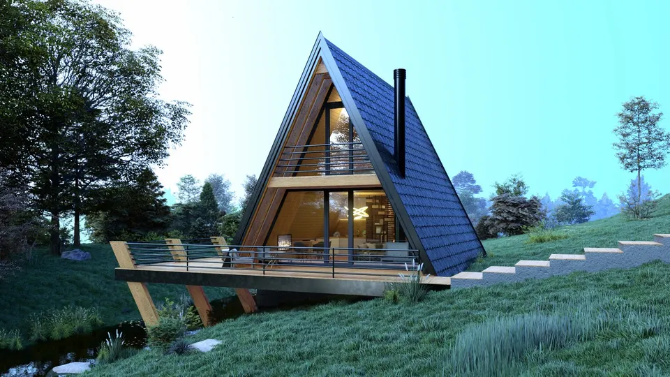 Montažna kuća TIP KC 75, 75 m², Kampa & Casa