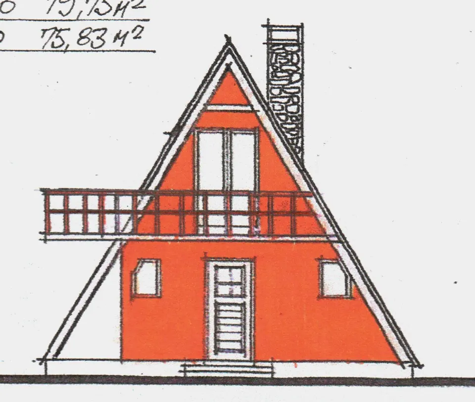 Montažna kuća Tip Golija 53, 80 m², Komi Houses