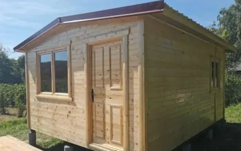 Osnova montažne kuće Drvene kuće, 40 m², Kuće Nenić