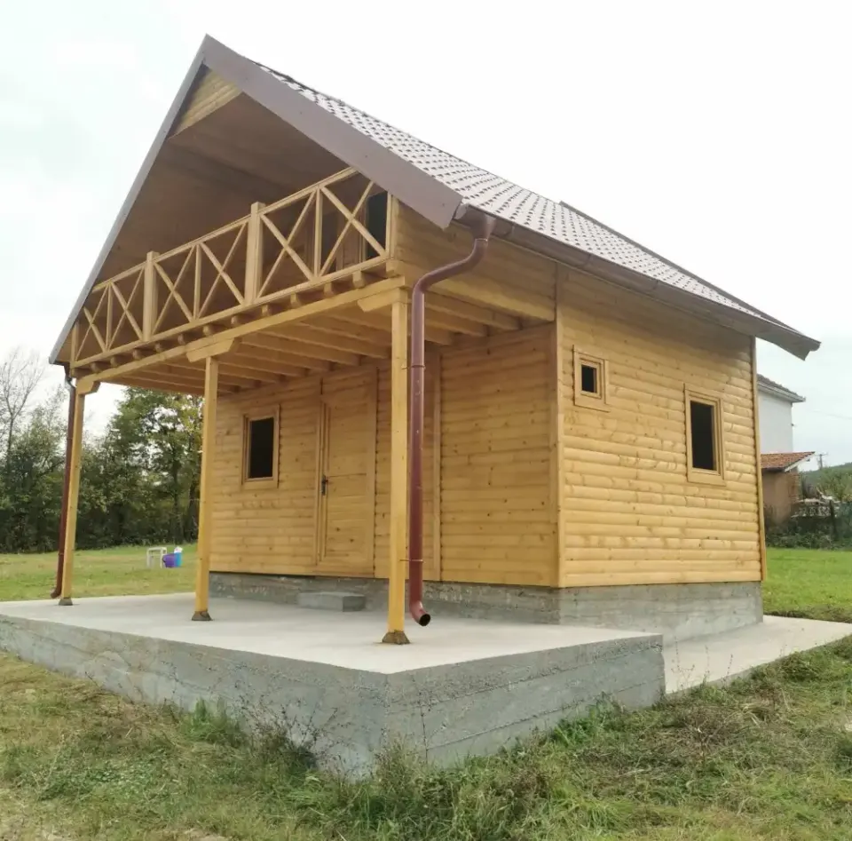 Montažna kuća Drvene kuće sa potkrovljem, 45 m², Kuće Nenić