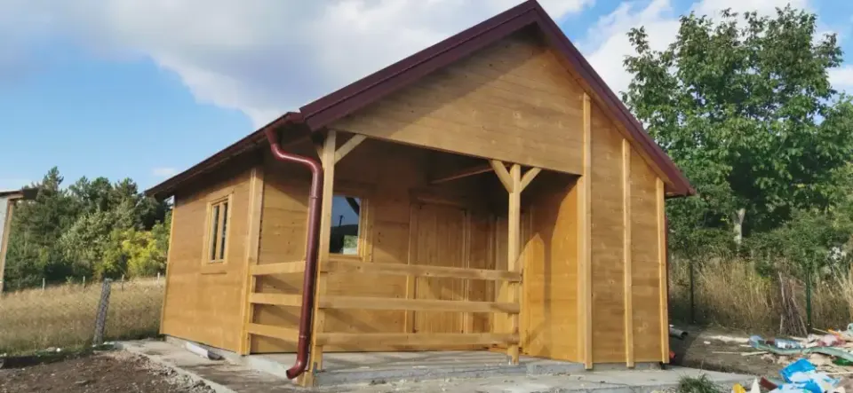 Montažna kuća Drvene kuće sa potkrovljem, 45 m², Kuće Nenić