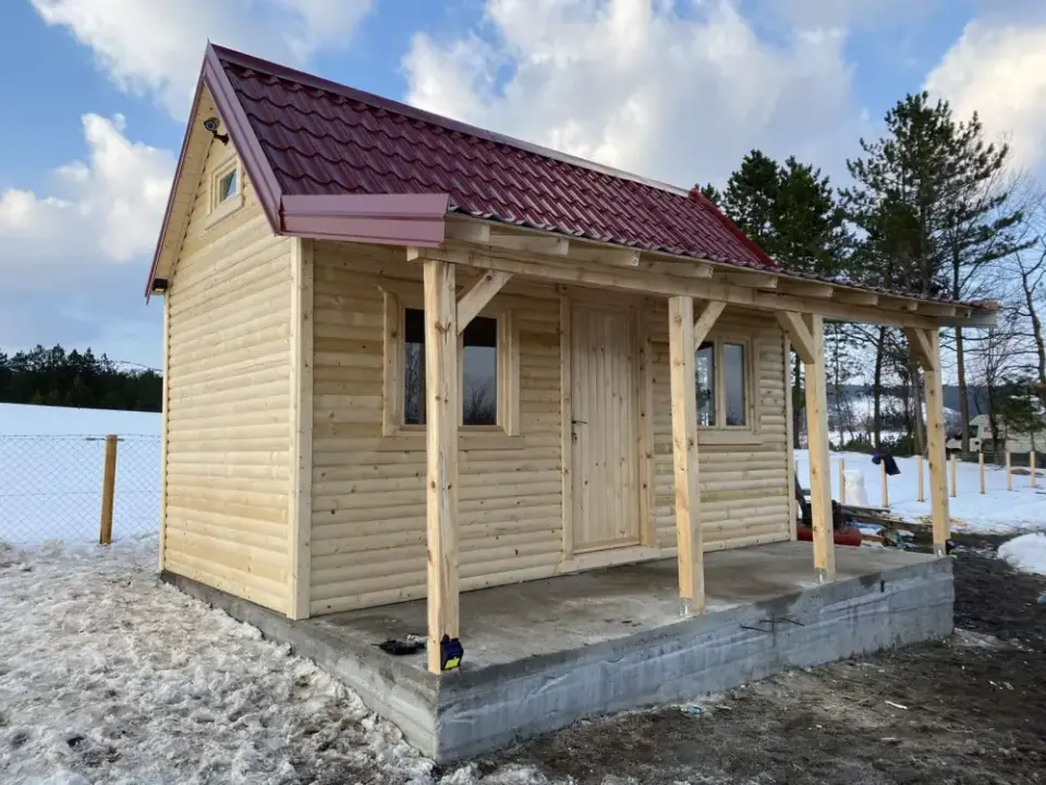 Montažna kuća Drvene kuće sa potkrovljem, 45 m², Kuće Nenić