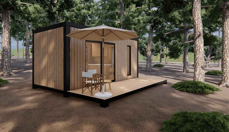 Montažna kuća ANGOLO serija, 35 m², LOGERA