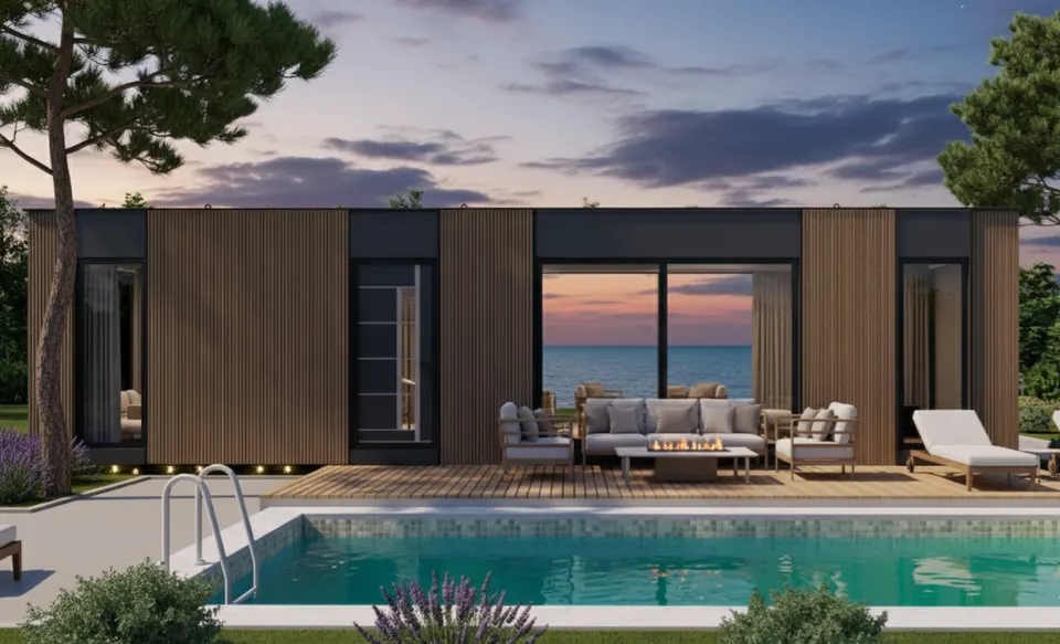 Montažna kuća LUCIA serija, 35 m², LOGERA