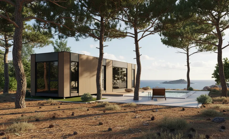Montažna kuća LUCIA serija, 35 m², LOGERA