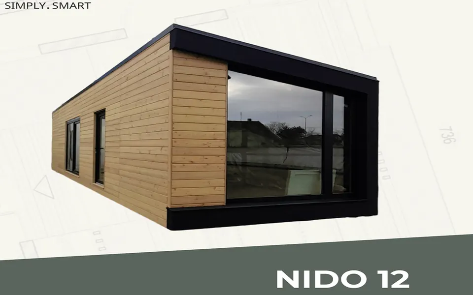 Montažna kuća NIDO serija, 35 m², LOGERA