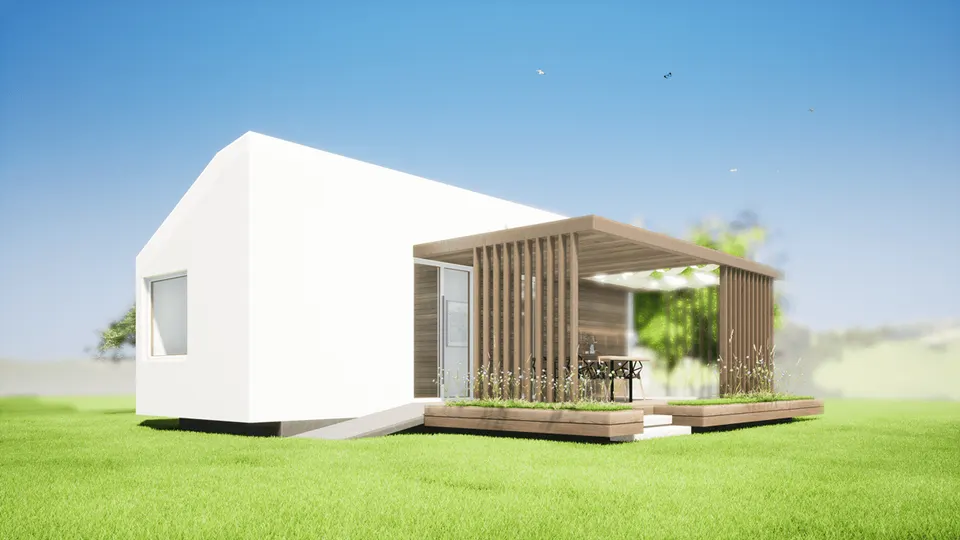 Montažna kuća TERRA serija, 35 m², LOGERA