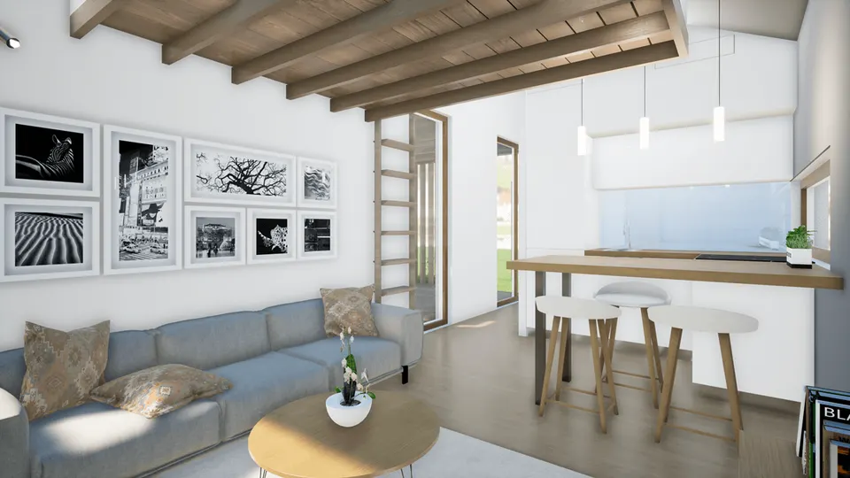 Montažna kuća TERRA serija, 35 m², LOGERA