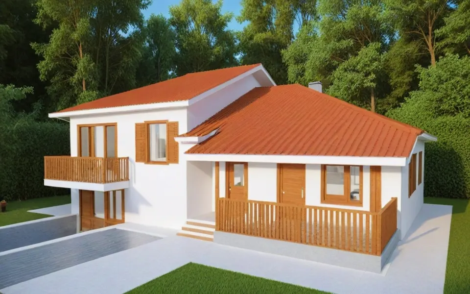 Montažna kuća Dajana 101, 101 m², Luks M Kuće