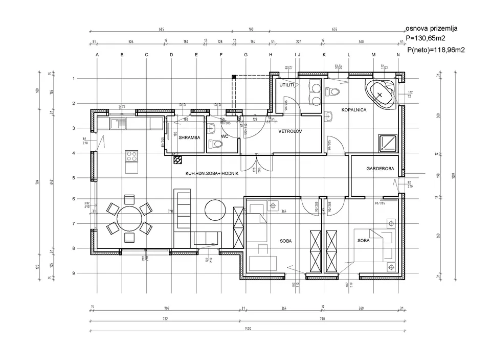 Montažna kuća MK-140, 140 m², Luks M Kuće