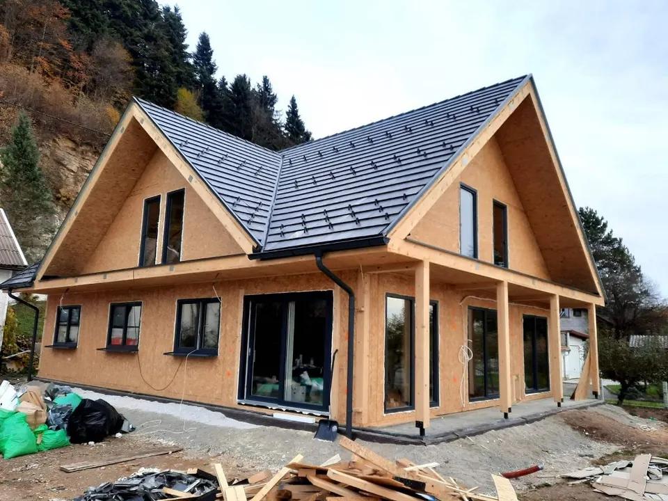 Montažna kuća MK-154, 154 m², Luks M Kuće