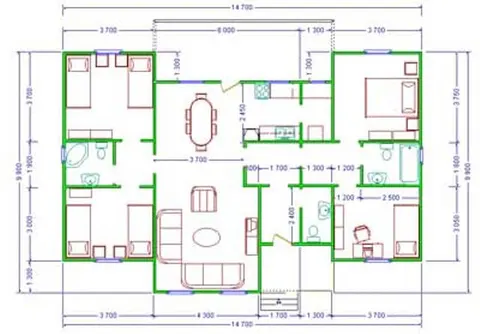 Montažna kuća Stefani 135, 135 m², Luks M Kuće