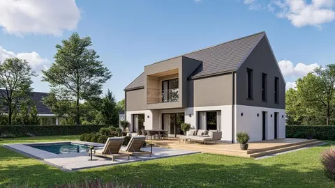 Montažna kuća Opus 169 (modern), 169 m², Lumar