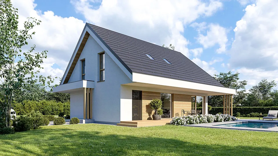 Montažna kuća Vivus 133, 133 m², Lumar