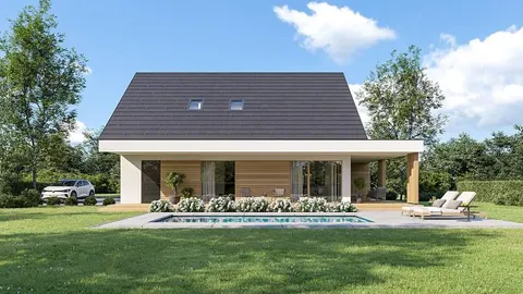 Montažna kuća Vivus 133, 133 m², Lumar
