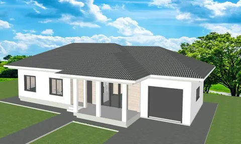 Montažna kuća Montažna kuća Agata, 129 m², Maker Ivanjica