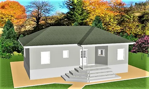 Montažna kuća Montažna kuća Ana, 119 m², Maker Ivanjica