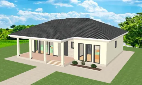 Montažna kuća Montažna kuća Aria, 131 m², Maker Ivanjica