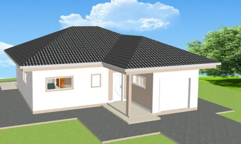 Montažna kuća Montažna kuća Djina, 108 m², Maker Ivanjica