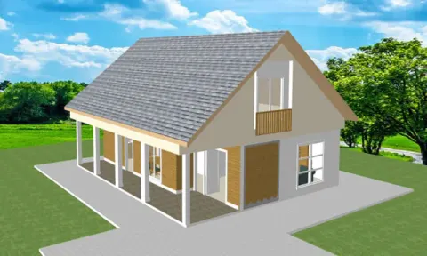 Montažna kuća Montažna kuća Doris, 150 m², Maker Ivanjica