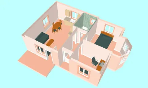 Montažna kuća Montažna kuća Emili, 65 m², Maker Ivanjica