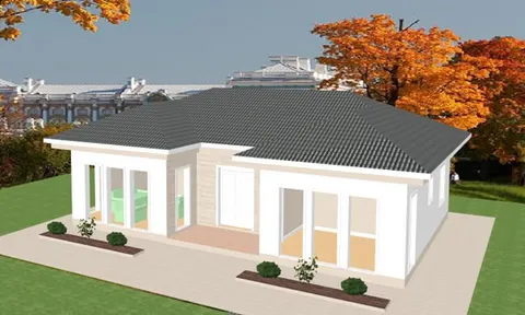 Montažna kuća Montažna kuća Ferona, 108 m², Maker Ivanjica
