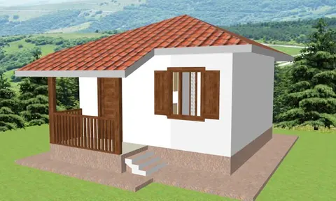 Montažna kuća Montažna kuća Helena, 27 m², Maker Ivanjica