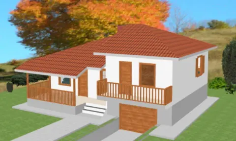 Montažna kuća Montažna kuća Hera, 86 m², Maker Ivanjica