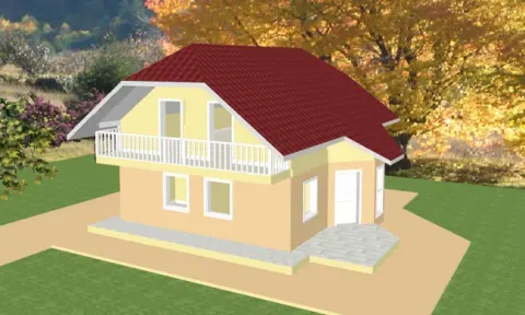 Montažna kuća Montažna kuća Ida, 169 m², Maker Ivanjica
